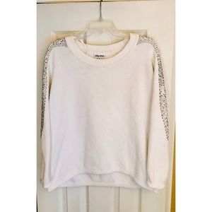 White Chunky Sweater